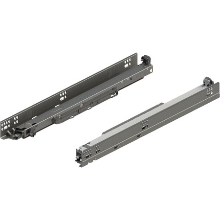 BLUM 15in Soft-Close Full Extension Zinc Movento Drawer Slide, 125 lbs Weight Rating, PR 763H3810S